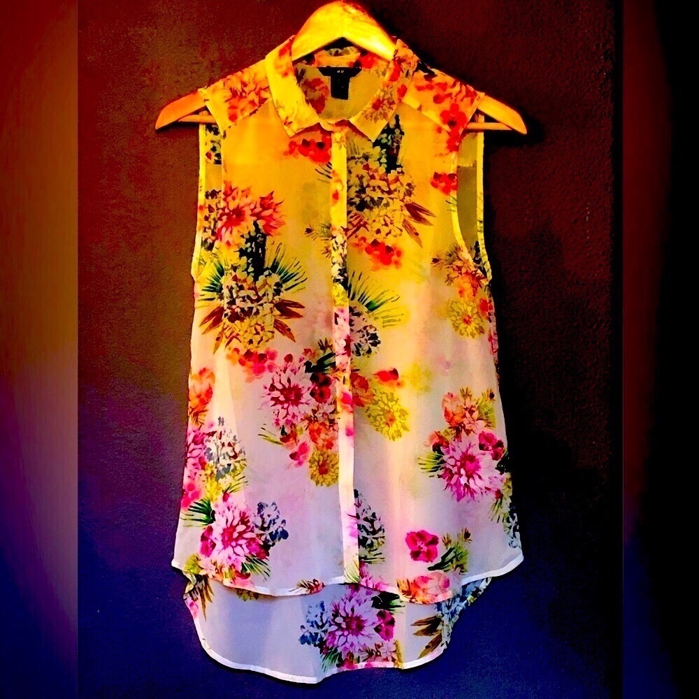 Sheer & Cool, Sleeveless Summer Blouse